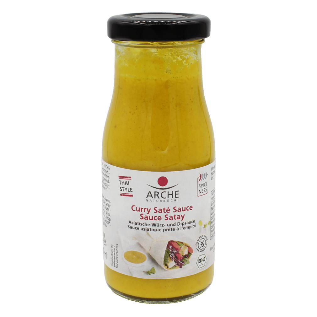 Bio Curry Saté Sauce Bio Curry Saté Sauce von Arche Naturküche
