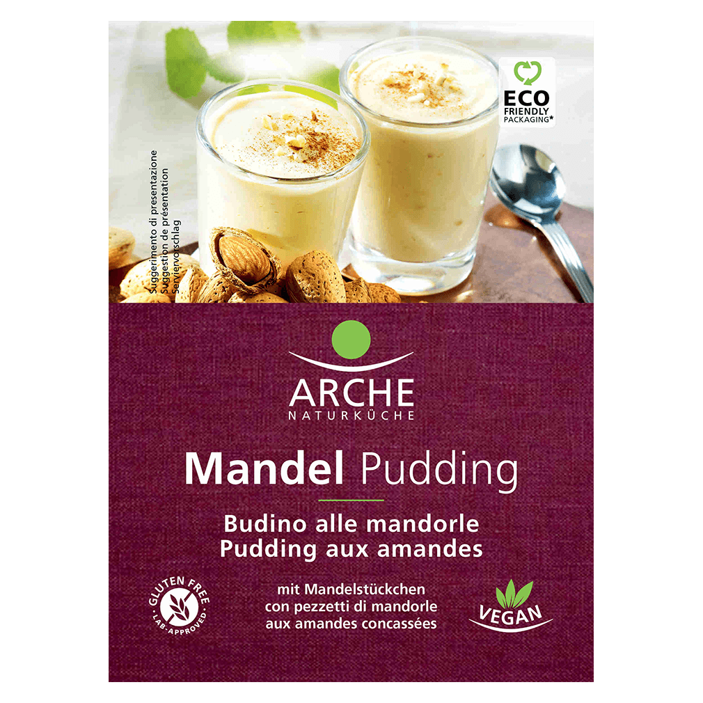Bio Mandel Pudding Bio Mandel Pudding von Arche Naturküche