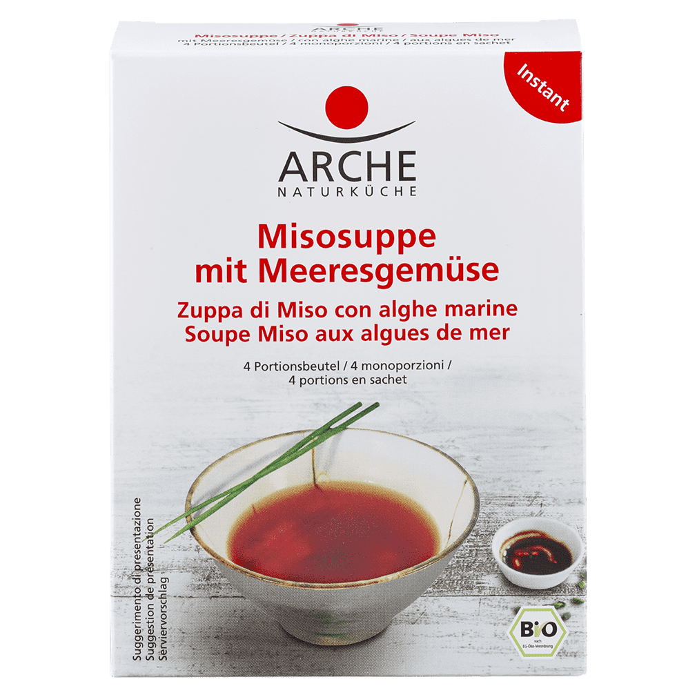 Bio Misosuppe mit Meeresgemüse von Arche Naturküche