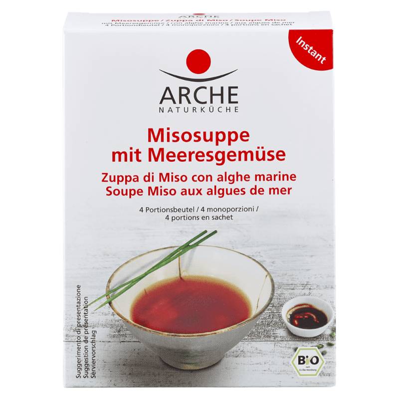 Bio Misosuppe mit Meeresgemüse von Arche Naturküche