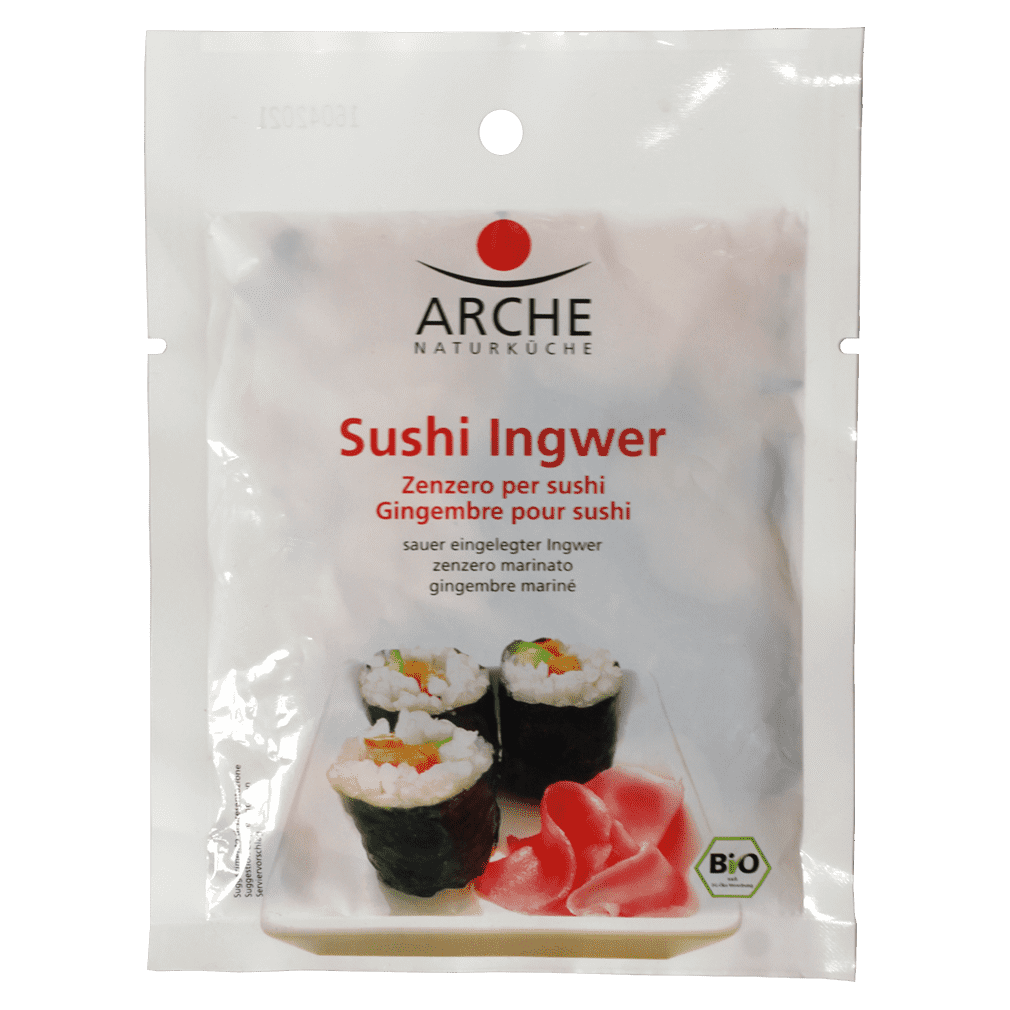 Bio Sushi Ingwer Bio Sushi Ingwer von Arche Naturküche