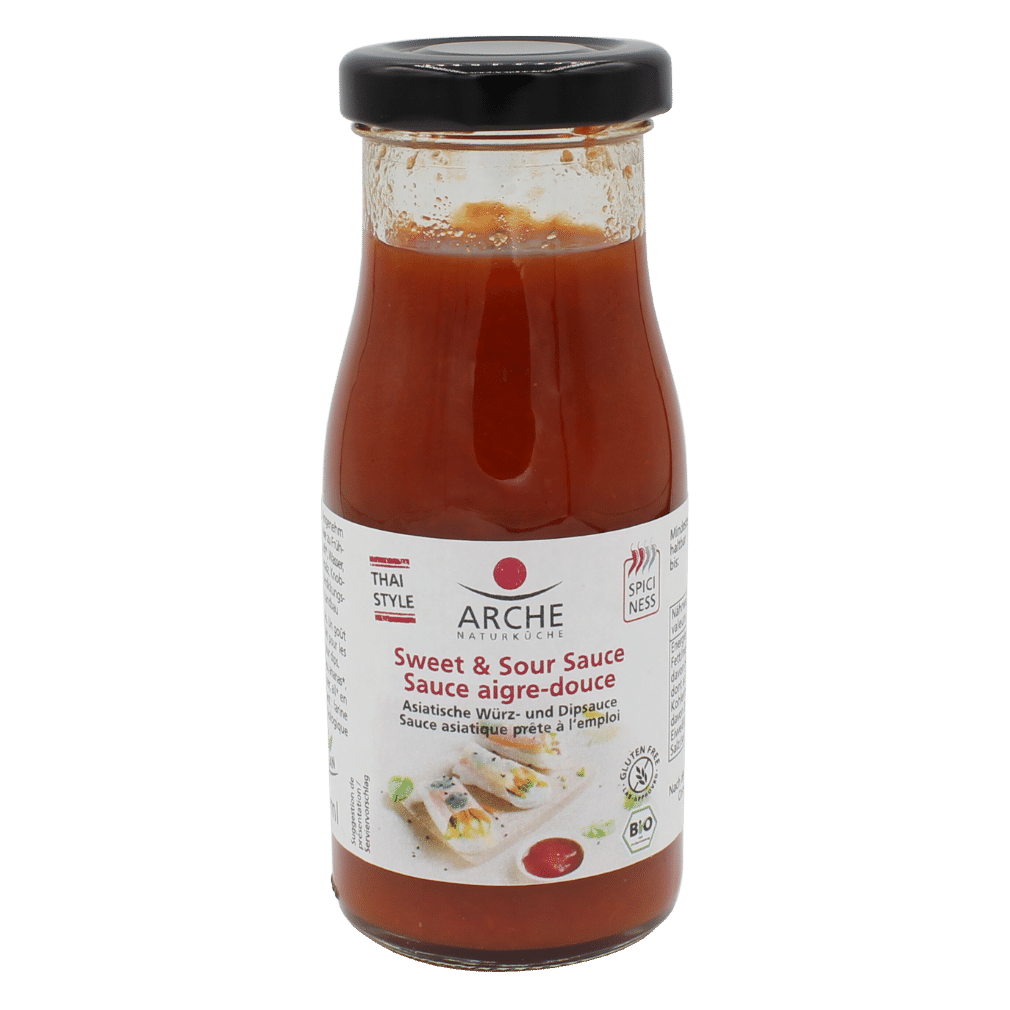 Bio Sweet & Sour Sauce Thai Style von Arche Naturküche