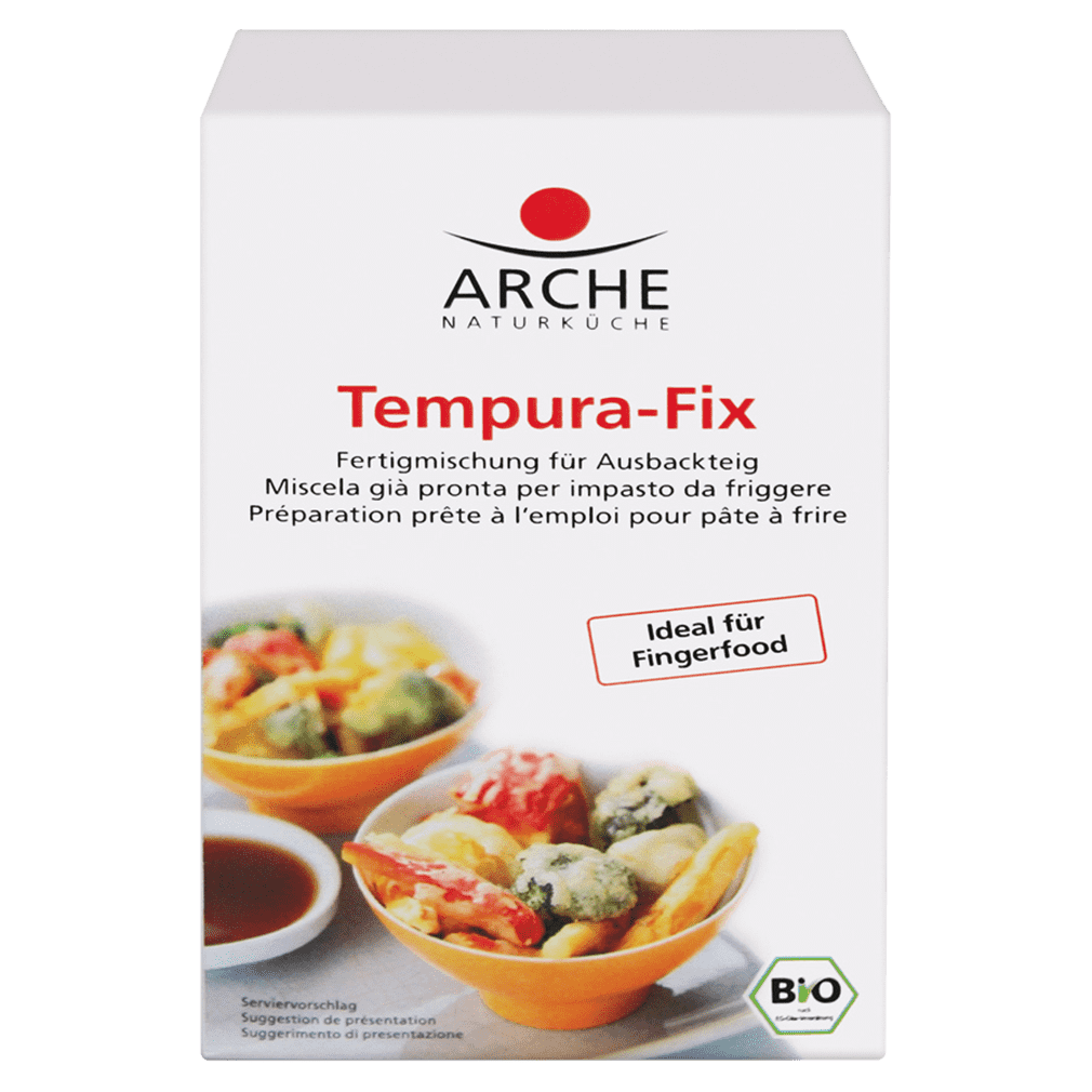 Bio Tempura-Fix Fertigmischung Bio Tempura-Fix Fertigmischung von Arche Naturküche