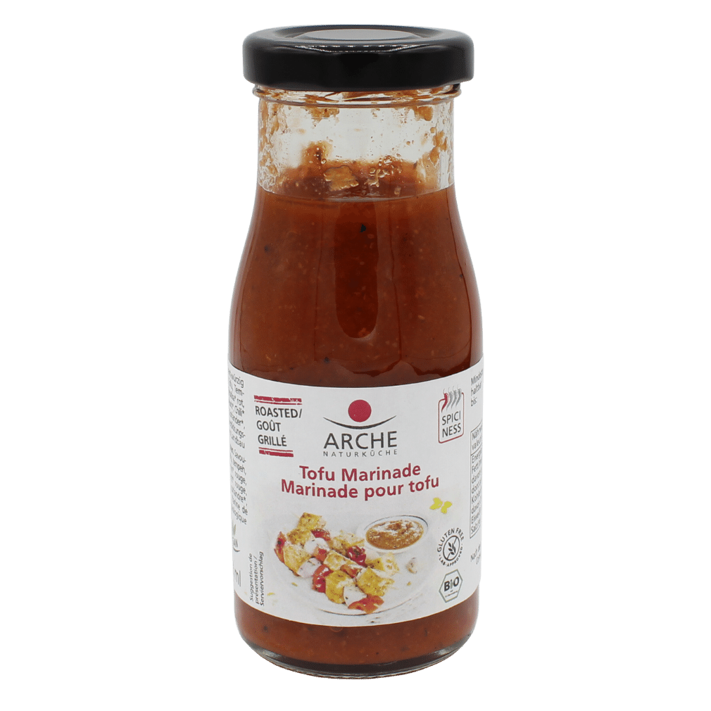 Bio Tofu Marinade Roasted Bio Tofu Marinade Roasted von Arche Naturküche
