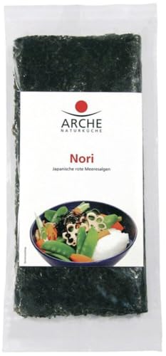 Nori, ungeröstet 18 x 25 gr Nori, ungeröstet 18 x 25 gr von Arche Naturküche
