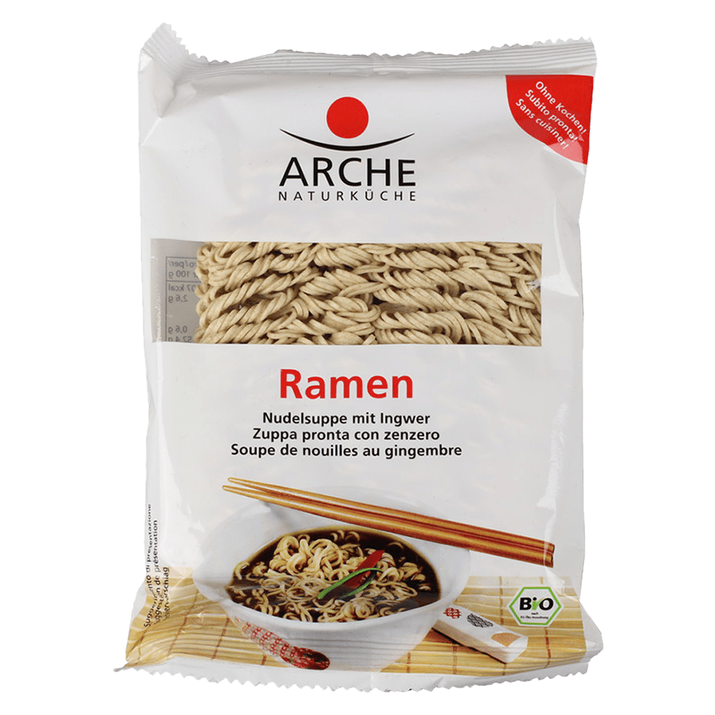 Ramen Japanische Nudelsuppe mit Ingwer Ramen Japanische Nudelsuppe mit Ingwer von Arche Naturküche