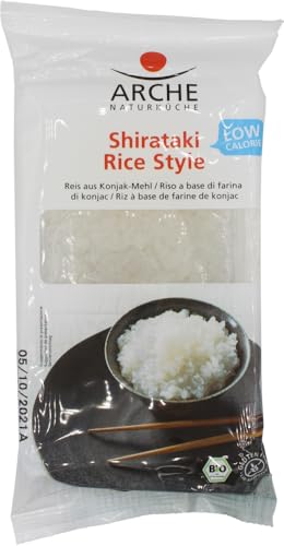 Shirataki Rice Style 1 x 294 gr Shirataki Rice Style 1 x 294 gr von Arche Naturküche