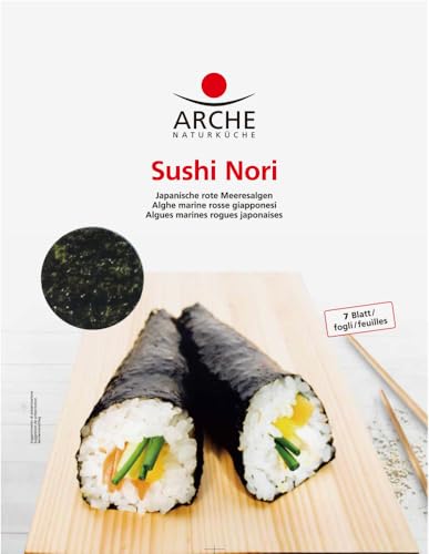 Sushi Nori, geröstet 18 x 17 gr Sushi Nori, geröstet 18 x 17 gr von Arche Naturküche