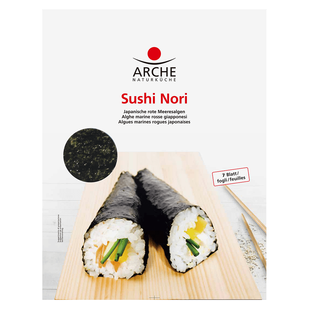 Sushi Nori geröstet, 7 Blätter von Arche Naturküche