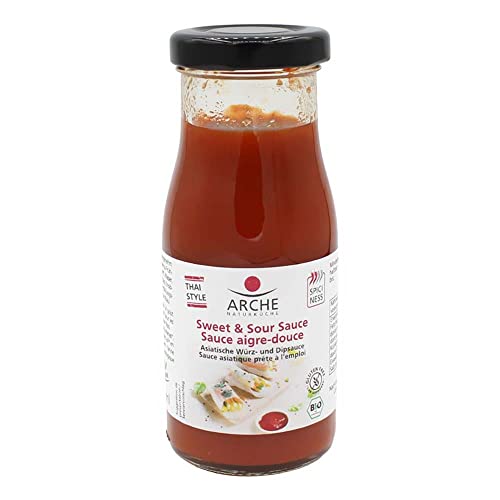 Arche Sweet & Sour Sauce, Thai Style, 130ml Arche Sweet & Sour Sauce, Thai Style, 130ml von Arche Naturprodukte
