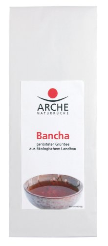 Arche Bancha 30g gerösteter Grüntee Bio Tee, 3er Pack (3 x 30 g) von Arche
