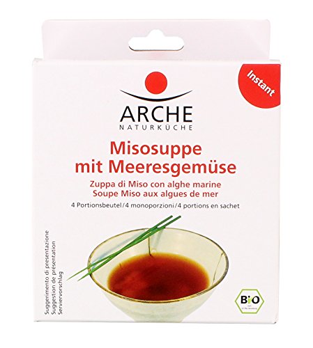 Arche Naturküche Bio Misosuppe, Soupe miso aux algues de mer (1 x 60 gr) von Arche Naturküche