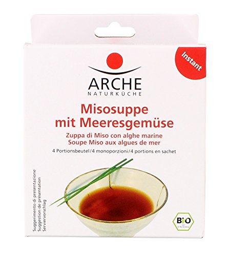 Miso Soup mit Meeresgemüse 1 x 60 gr Miso Soup mit Meeresgemüse 1 x 60 gr von Arche Naturküche