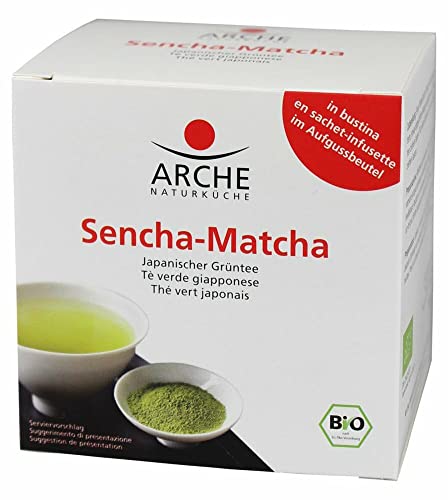Arche Bio Sencha-Matcha, 6er Pack (6 x 15 g) von Arche