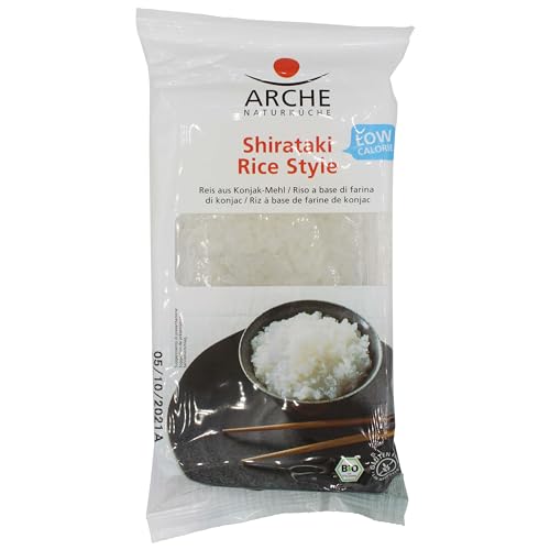 Arche Bio Shirataki Rice-Style Konjak-Nudeln, glutenfrei, 294 g von Arche
