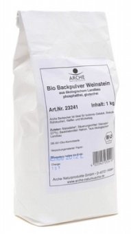Arche Bio Weinsteinbackpulver, 1 kg von Arche