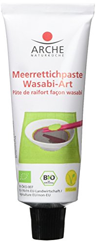 Arche Meerrettichpaste Wasabi-Art, 2er Pack (2 x 50 g) - Bio von Arche