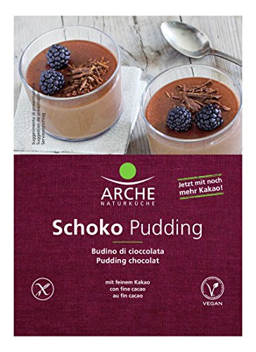 Arche Puddingpulver Schokolade für 500ml Milch, 9er Pack (9 x 50g) - Bio von Arche