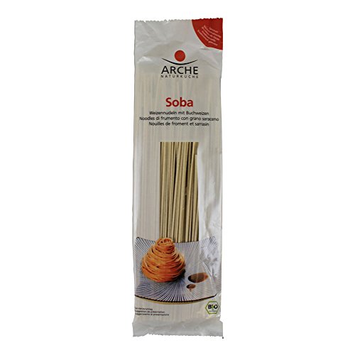 Soba, Weizennudeln mit Buchweizen 1 x 250 gr von Arche Naturküche