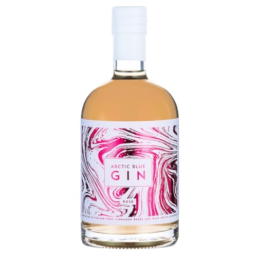 Arctic Blue Gin Rose - Die Harmonie des arktischen Sommers | Gin aus Finnland (37,5% vol. / 500 ml) von Arctic Gin