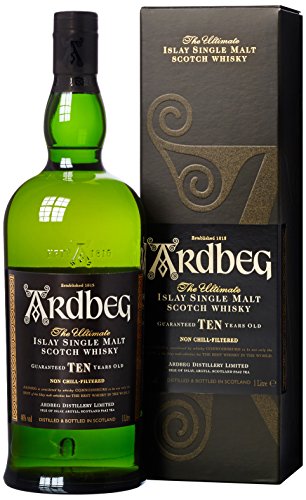 Ardbeg 10 Years Old in Geschenkverpackung (1 x 1 l) von Ardbeg