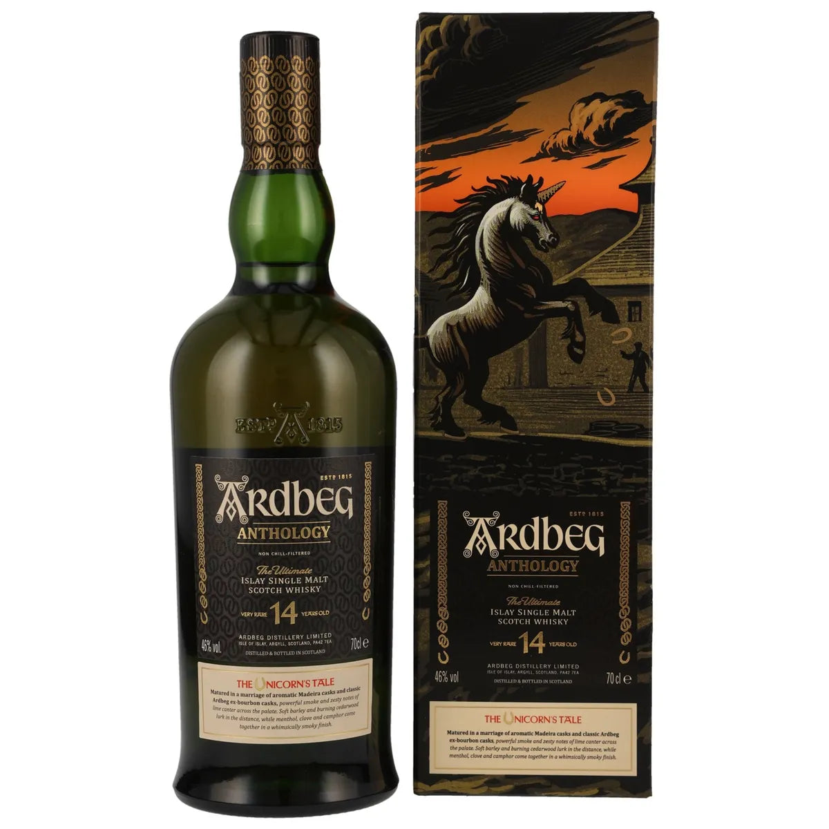 Ardbeg 14 Jahre Anthology The Unicorn's Tale 46,2% vol. 0,7l Ardbeg 14 Jahre Anthology The Unicorn's Tale 46,2% vol. 0,7l von Ardbeg