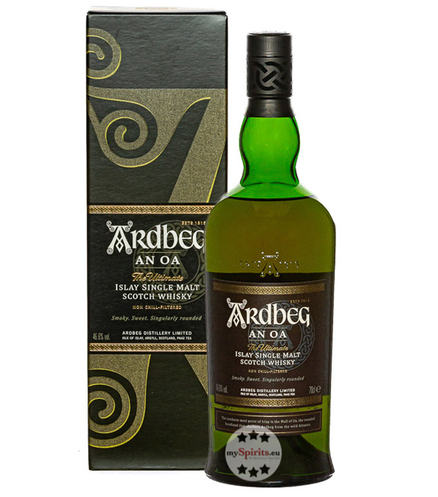Ardbeg An Oa Single Malt Whisky (46,6 % Vol., 0,7 Liter) von Ardbeg