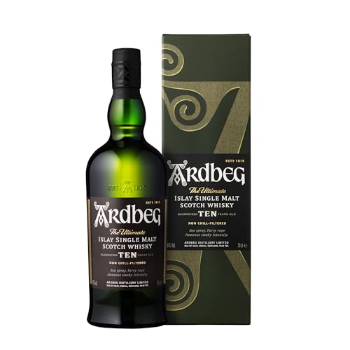 Ardbeg Ten Years Old Islay Whisky in Geschenkverpackung, 0,7L Ardbeg Ten Years Old Islay Whisky in Geschenkverpackung, 0,7L von Ardbeg