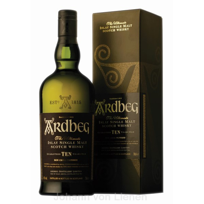 Ardbeg TEN 10 Years - Jahre 0,7 Ltr 46%vol von Ardbeg