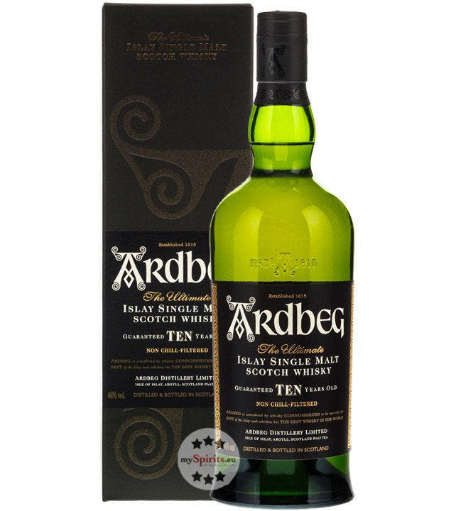 Ardbeg Ten 10 Jahre Whisky  (46 % Vol., 1,0 Liter) von Ardbeg
