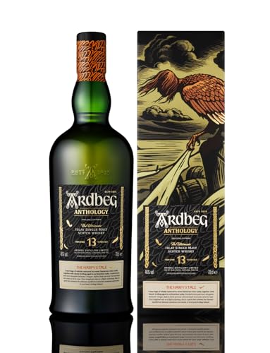 Ardbeg Anthology - "The Harpy‘s Tale" 13 Years Old - Limited Edition Islay Single Malt Scotch Whisky 0.7 l 46% vol inkl. LOVEVINO Silver Sticker Ardbeg Anthology - "The Harpy‘s Tale" 13 Years Old - Limited Edition Islay Single Malt Scotch Whisky 0.7 l 46% vol inkl. LOVEVINO Silver Sticker von ArdbegWhisky