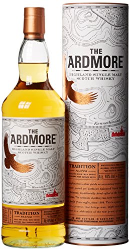 Ardmore Tradition Peated Whisky mit Geschenkverpackung (1 x 1 l) von Ardmore