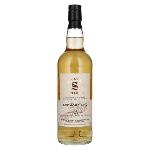 Signatory Vintage 100 Proof Edition ARDMORE 12 Years Old Single Malt #21 2012 57,1% Vol. 0,7l Signatory Vintage 100 Proof Edition ARDMORE 12 Years Old Single Malt #21 2012 57,1% Vol. 0,7l von Signatory Vintage