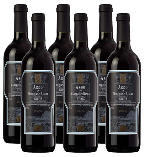 Ardo de Marqués de Riscal Rioja Crianza - Fruchtiger Rotwein in Crianza-Qualität aus der Rioja in Spanien (6 x 0,75l) von Marques De Riscal