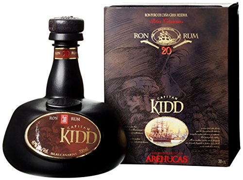 Arehucas Ron Capitan Kidd, 1er Pack (1 x 700 ml) von Arehucas
