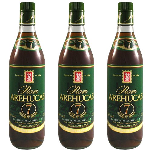 Arehucas Select Ron Club 7 Sparpaket 3 x 0,7 l Arehucas Select Ron Club 7 Sparpaket 3 x 0,7 l von Arehucas