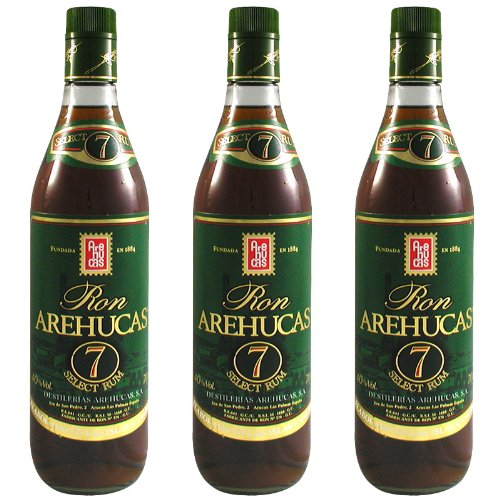 Arehucas Select Ron Club 7 Sparpaket 3 x 0,7 l von Arehucas