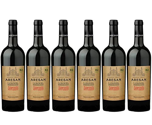 Castillo De Aresan - Bio und Vegan Rotwein aus Spanien (6 x 0.75 l) von CASTILLO DE ARESAN