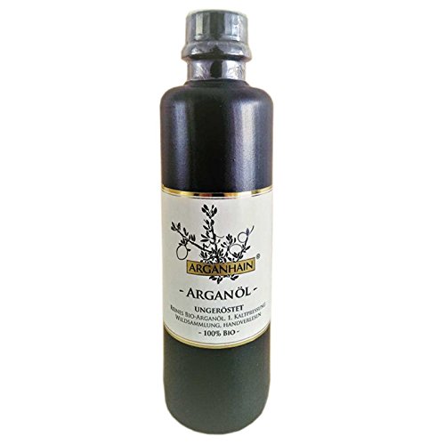 Argan Öl BIO (ungeröstet - 200ml) [Arganhain, 100% Biologisch] Tausendkraut von Buosha