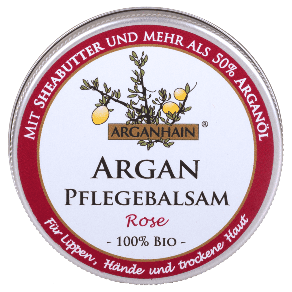 Bio Argan Pflegebalsam Rose von Arganhain