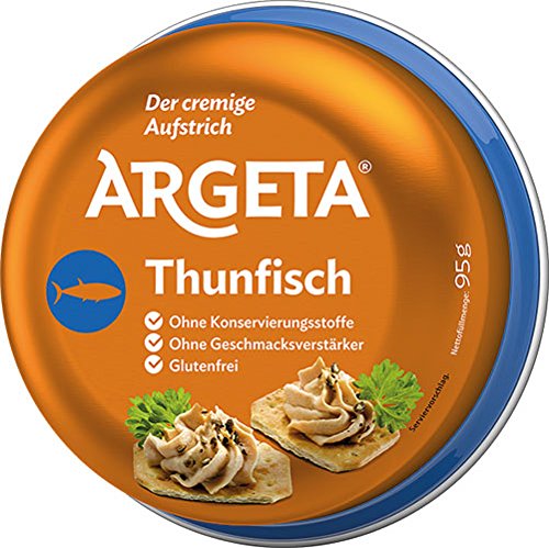 12x Argeta - Thunfisch, Aufstrich - 95g von Argeta