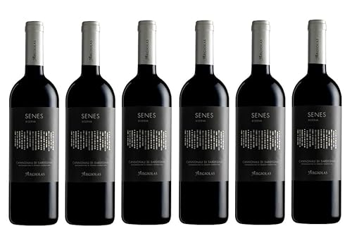 6x 0,75l - 2021er - Argiolas - Senes - Riserva - Monica di Sardegna Riserva D.O.P. - Sardinien - Italien - Rotwein trocken von Argiolas
