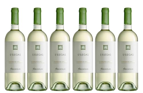 6x 0,75l - 2023er - Argiolas - S'Elegas - Nuragus di Cagliari D.O.P. - Sardinien - Italien - Weißwein trocken 6x 0,75l - 2023er - Argiolas - S'Elegas - Nuragus di Cagliari D.O.P. - Sardinien - Italien - Weißwein trocken von Argiolas