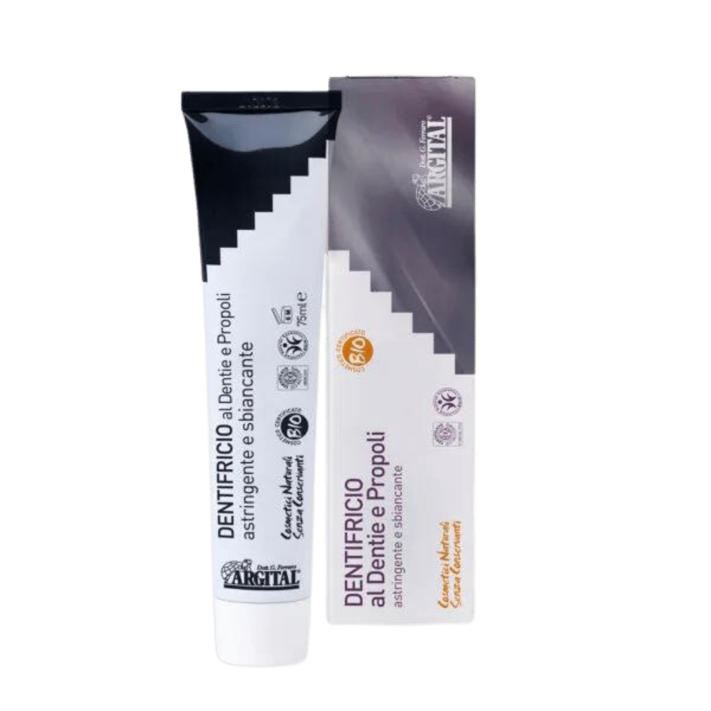 Zahnpasta mit Dentie und Propolis Zahnpasta mit Dentie und Propolis von Argital