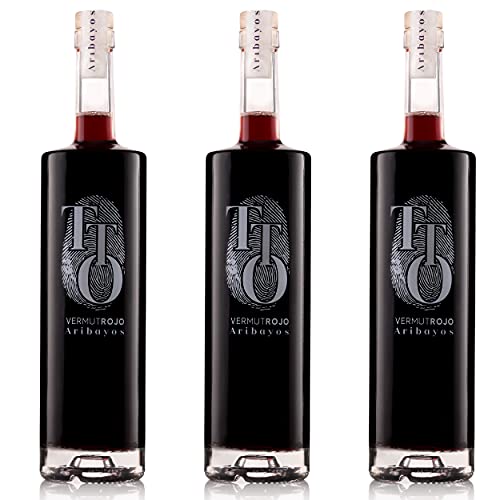 Vermouth ROSSO ARIBAYOS Tempranillo roter Wermut, die PREMIUM-Variante - mit der Eleganz des Tempranillo und Enzian - 3 Bot x 75cl. - 100% Rot - Hergestellt mit Tempranillo Rotwein Vermouth ROSSO ARIBAYOS Tempranillo roter Wermut, die PREMIUM-Variante - mit der Eleganz des Tempranillo und Enzian - 3 Bot x 75cl. - 100% Rot - Hergestellt mit Tempranillo Rotwein von Aribayos
