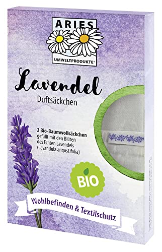 Aries Bio Lavendel Duftsäckchen (2 x 2 Stk) von ARIES