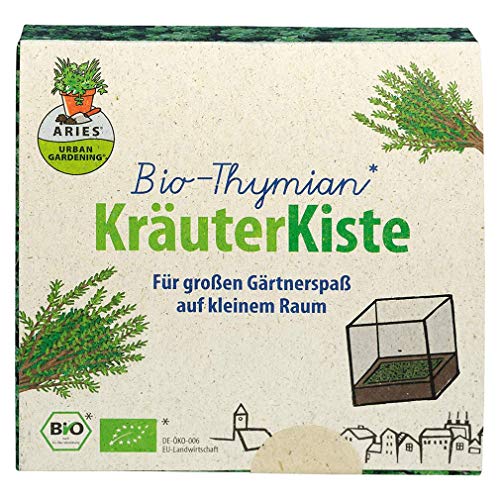 Aries Bio Thymian Kräuter Kiste 1er Pack (1x 68g) von ARIES