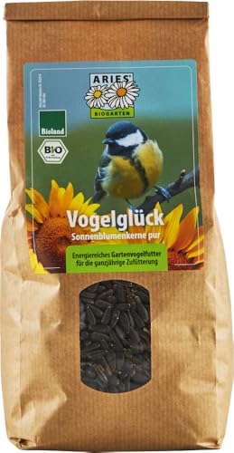 Aries Vogelglück Sonnenblumenkerne pur (2 x 500 gr) von ARIES