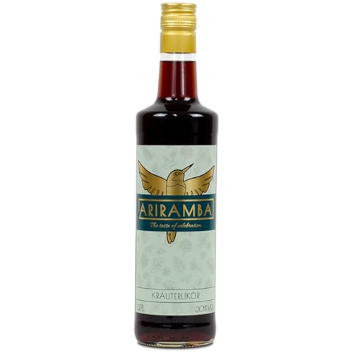 Ariramba mit über 40 verschiedenen Kräutern Kräuterlikör Geschenk Geschenkidee mild Digestif Schnaps Likör (1 Stück (700ml)) von Ariramba