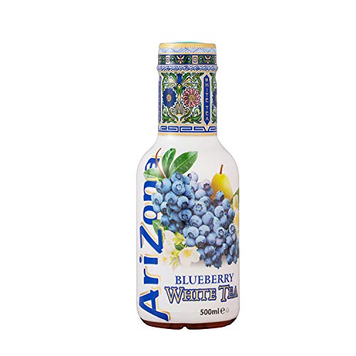 AriZona Blueberry White Tea, Eistee, PET - 0.5L von Arizona